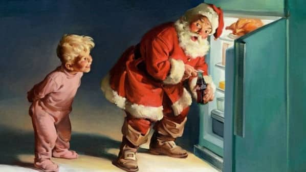Le origini di Babbo Natale tra storie leggendarie e le bollicine di Coca Cola