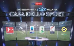 Sky pacchetti Calcio e Sport più cari da Giugno 2024